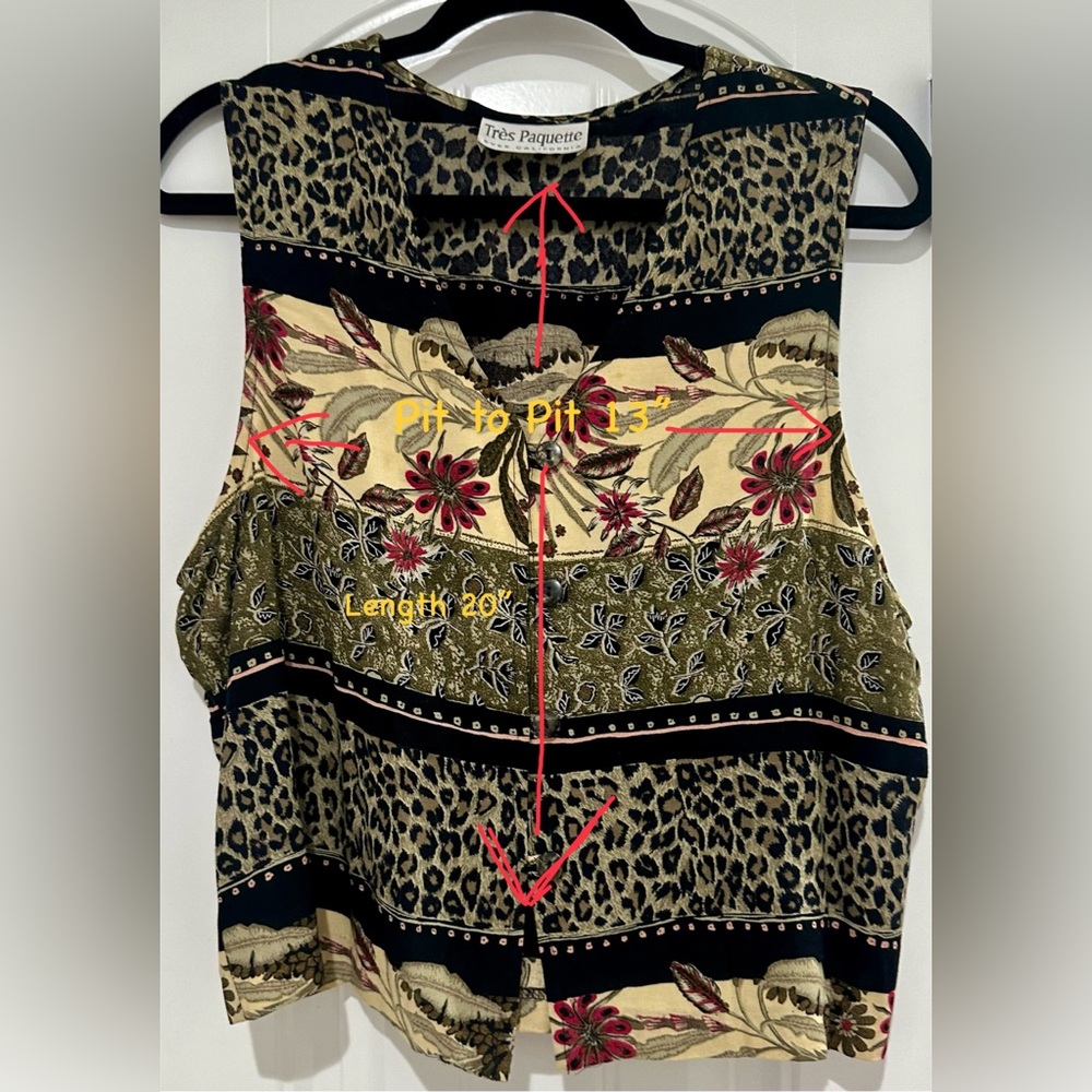 TRES PAQUETTE (from BYER-California) Sleeveless blouse Size s/m